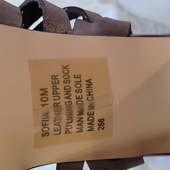 Steve Madden Women's Sofia Sandals Size 10 - Picture 6 of 9